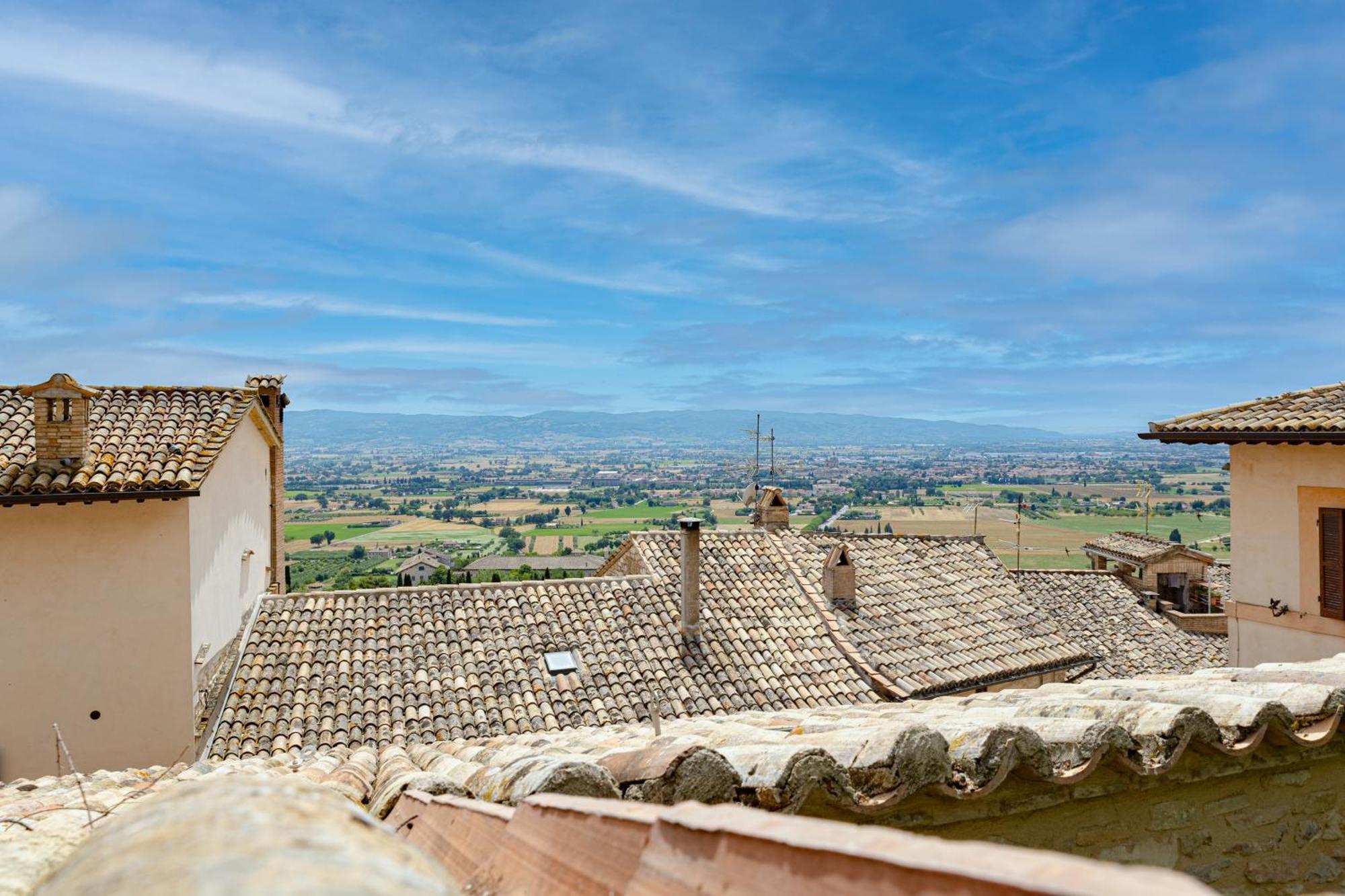 Rustic House, Con Patio E Giardino, Assisi Centro Villa Kültér fotó